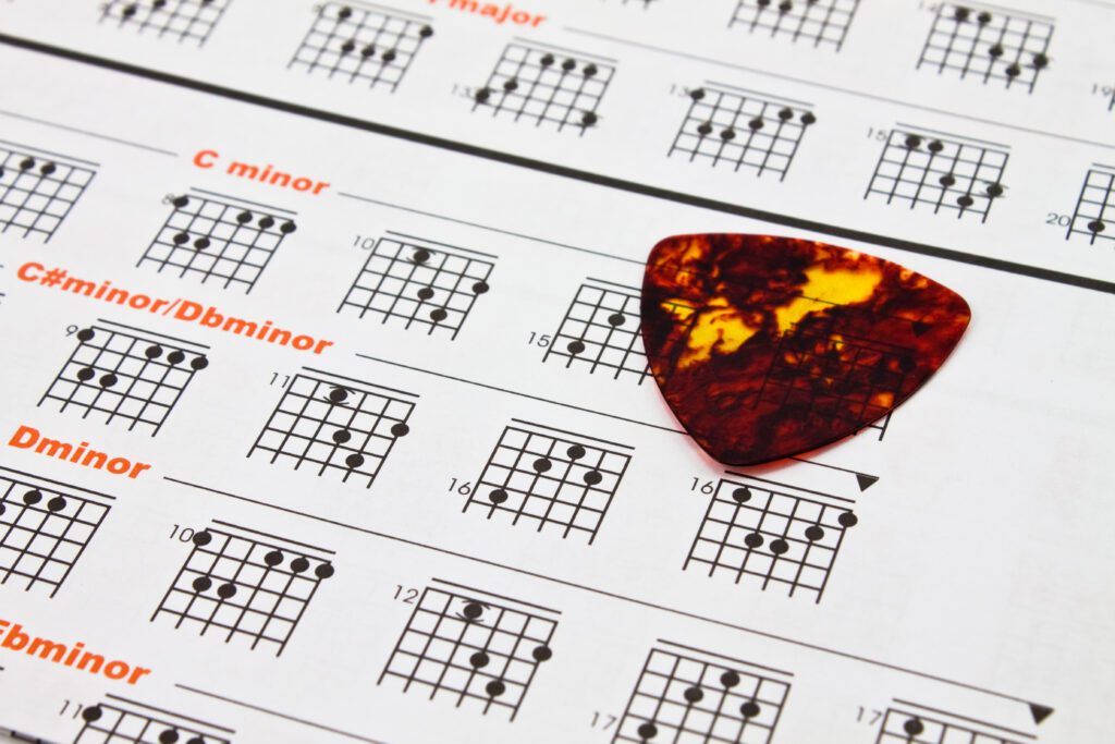 Cifras de estudo para guitarrista